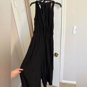 Anthropologie Black jumpsuit